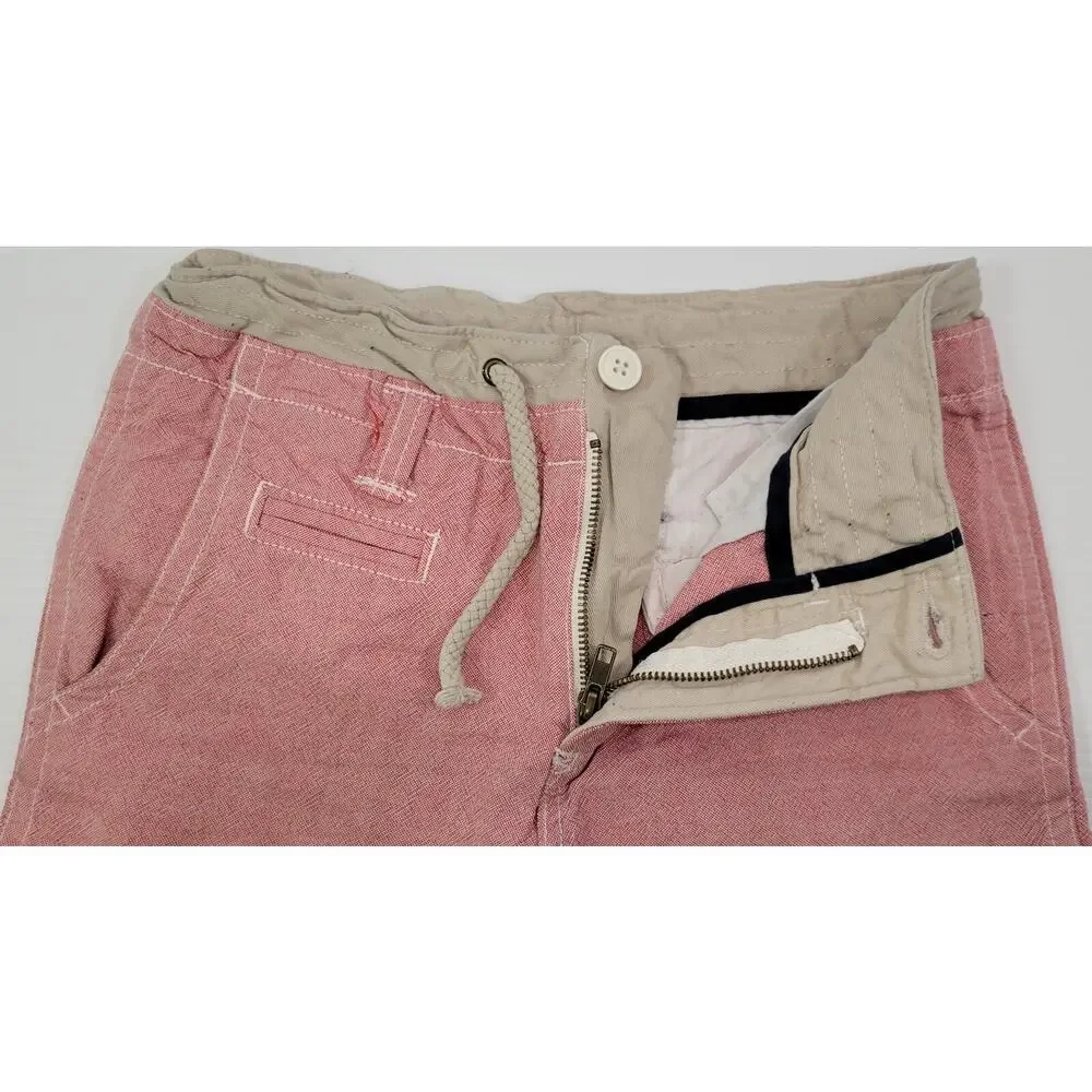 a3) Gap Kids Red Drawstring Shorts 14 Regular 100% Cotton